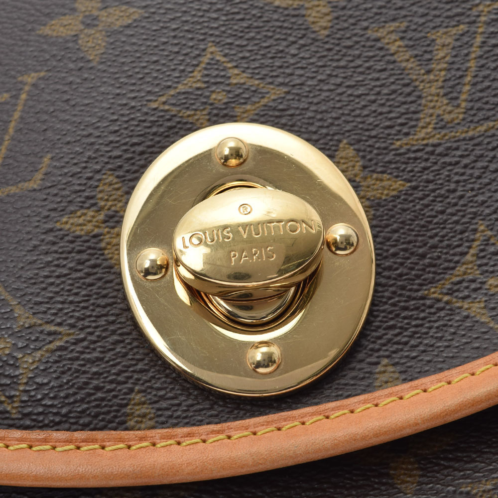 LOUIS VUITTON Monogram Tulum Brown Canvas Hobo Bag - Picture 9 of 11